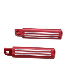 POWER JAMES Reposapiés de Diamante Antideslizante Rojo con