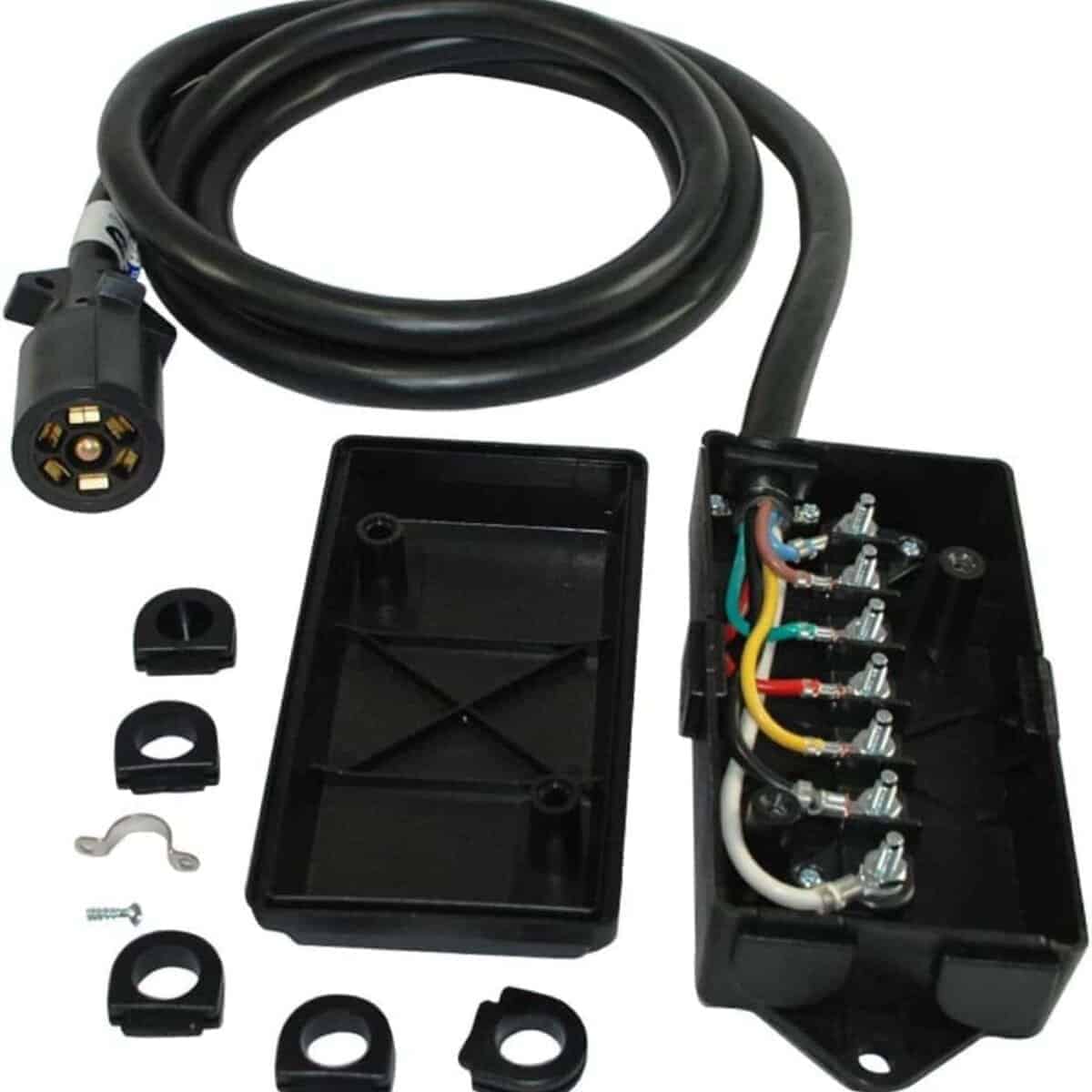 Cable de Remolque de 7 Pines Weideke Cable de Alambre