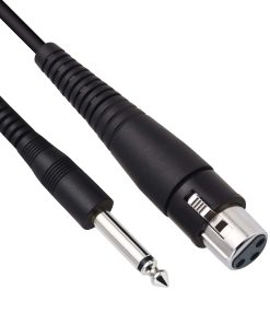 Cable de Micrófono CAROL XLR Hembra a 6.35mm (1/4 pulgadas)