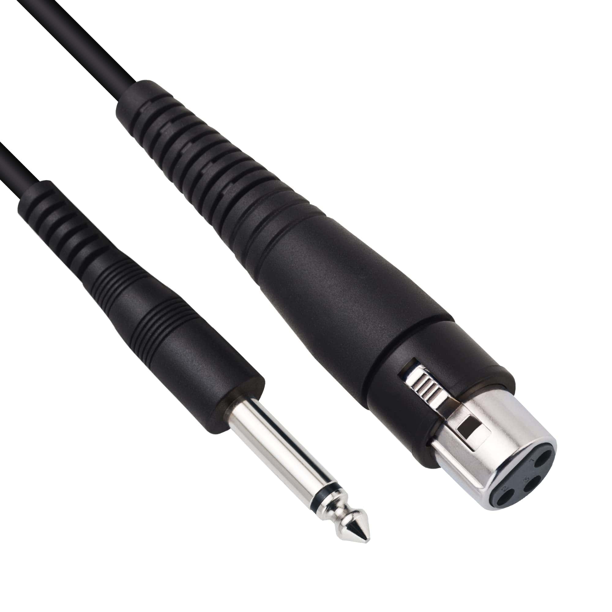 Cable de Micrófono CAROL XLR Hembra a 6.35mm (1/4 pulgadas)