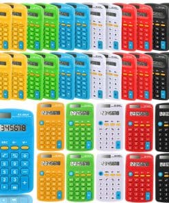 RAIHOMKIT 30 Pack Mini Calculadoras de Bolsillo, Pantalla