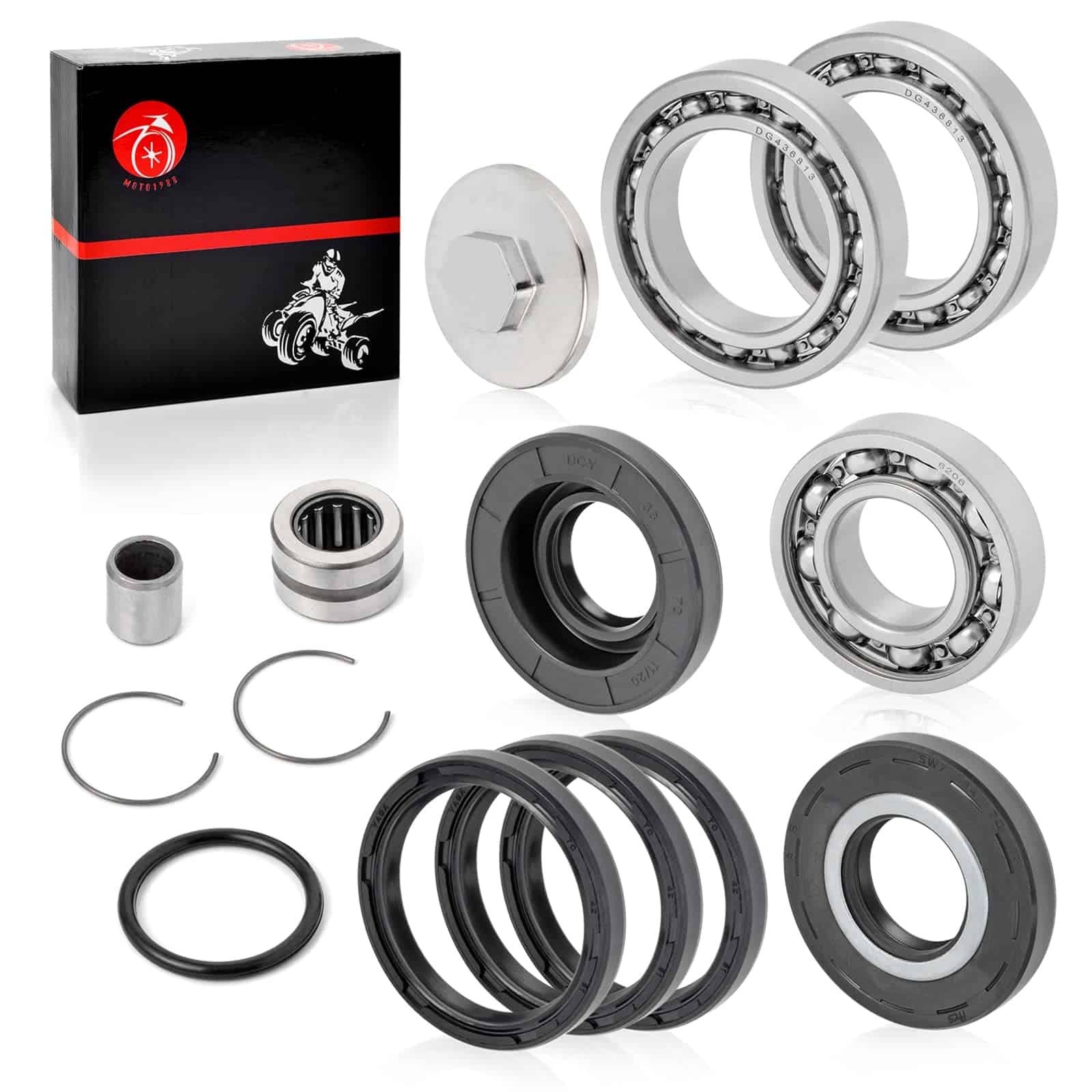 Kit de Sello de Rodamiento de Diferencial Trasero Para - Imagen 3