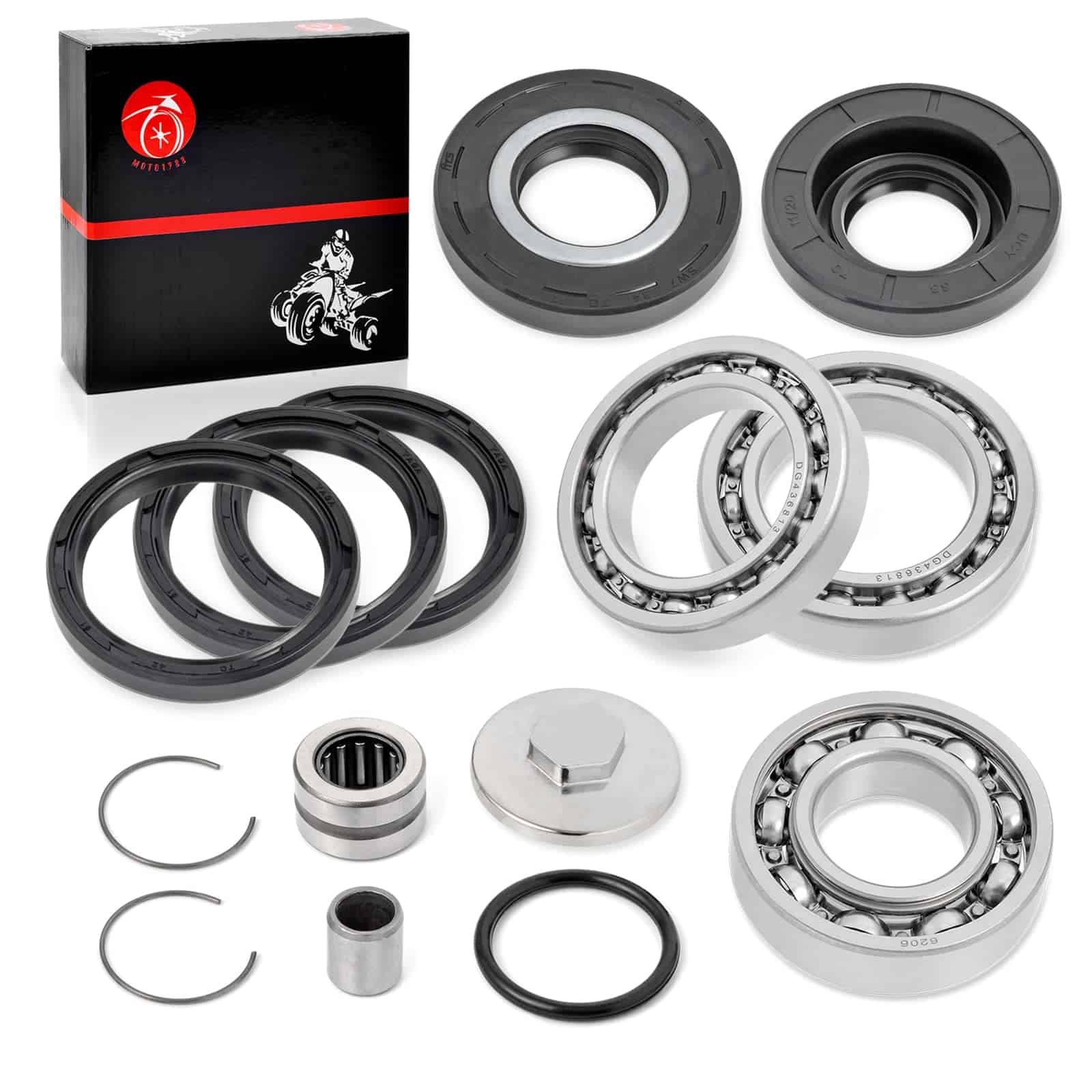 Kit de Sello de Rodamiento de Diferencial Trasero Para - Imagen 5