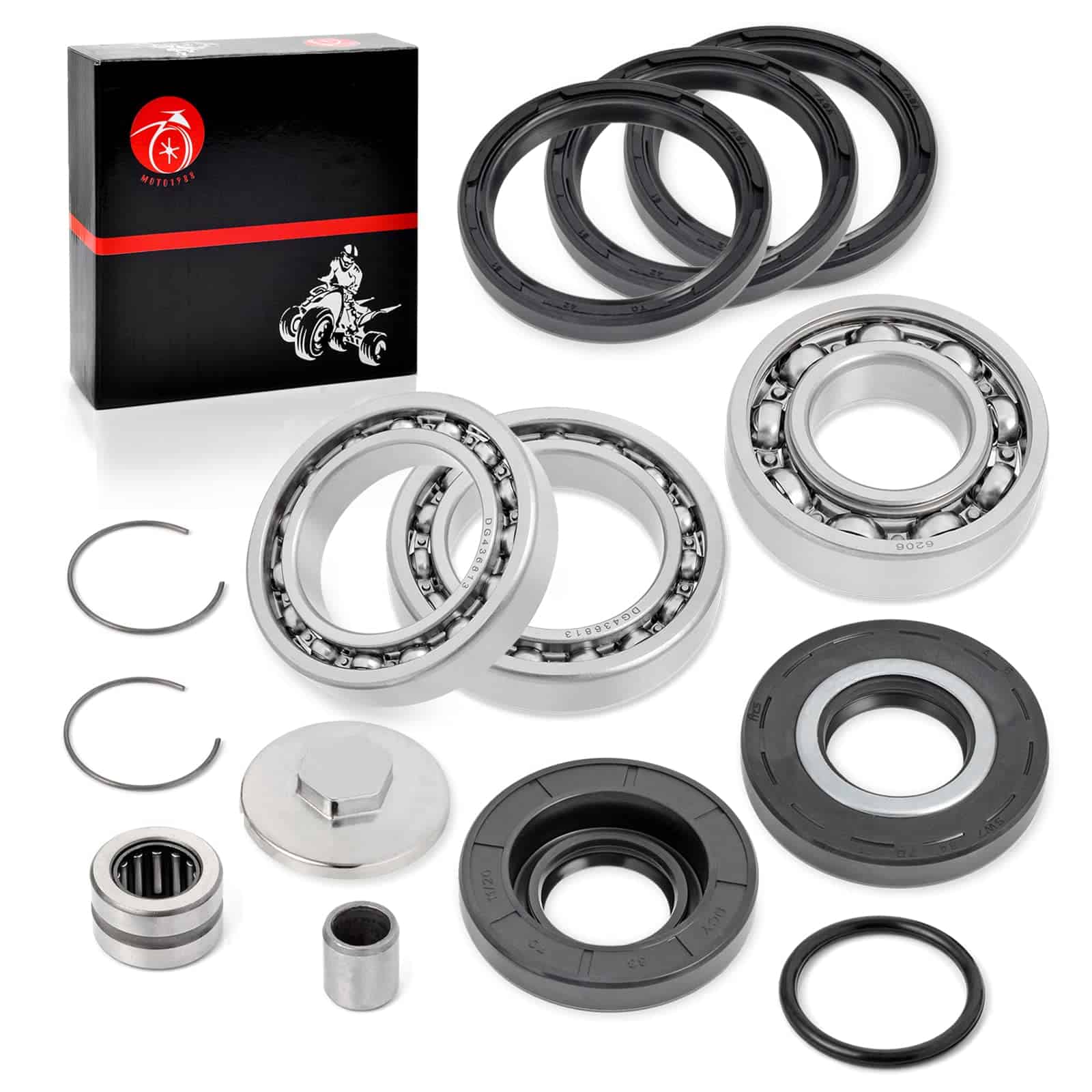 Kit de Sello de Rodamiento de Diferencial Trasero Para - Imagen 6