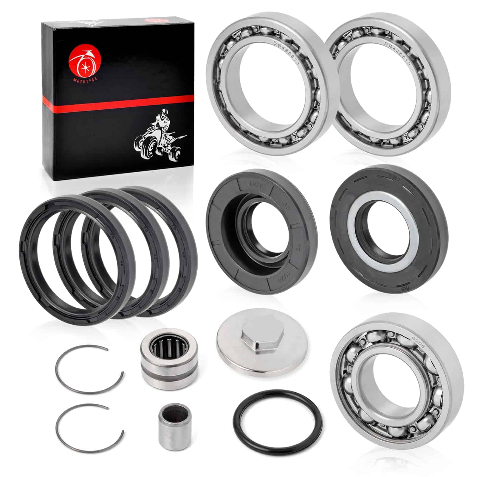 Kit de Sello de Rodamiento de Diferencial Trasero Para - Imagen 4