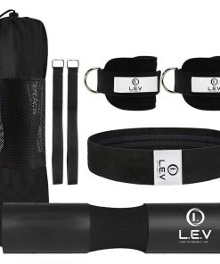 Set de Almohadilla Premium para Barra LEV con Correas de