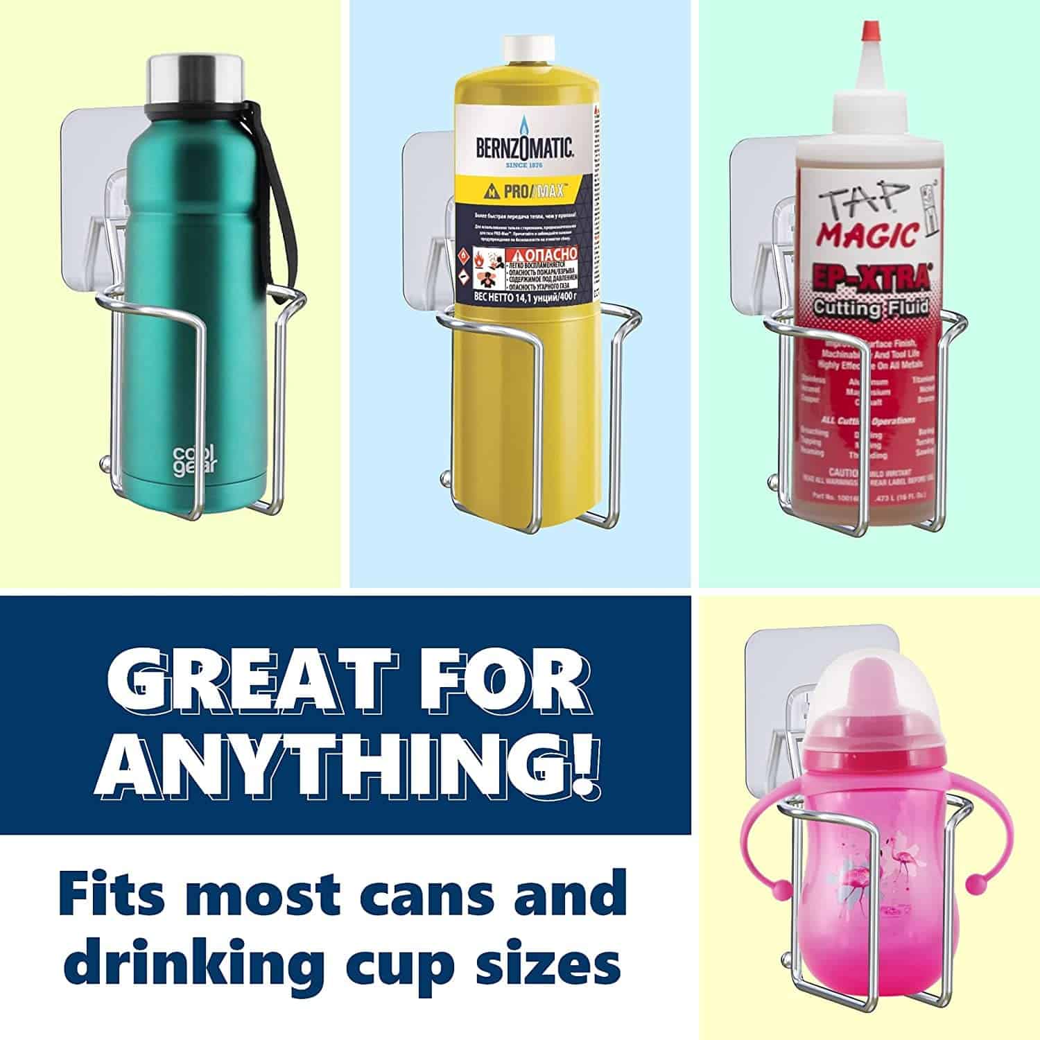 Portavasos montado en pared Skywin- Juego de 6 portavasos - Imagen 4