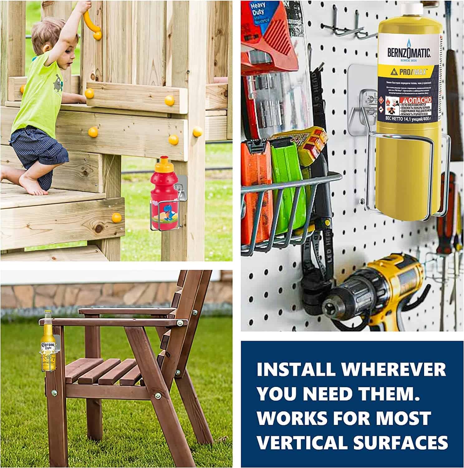 Portavasos montado en pared Skywin- Juego de 6 portavasos - Imagen 5