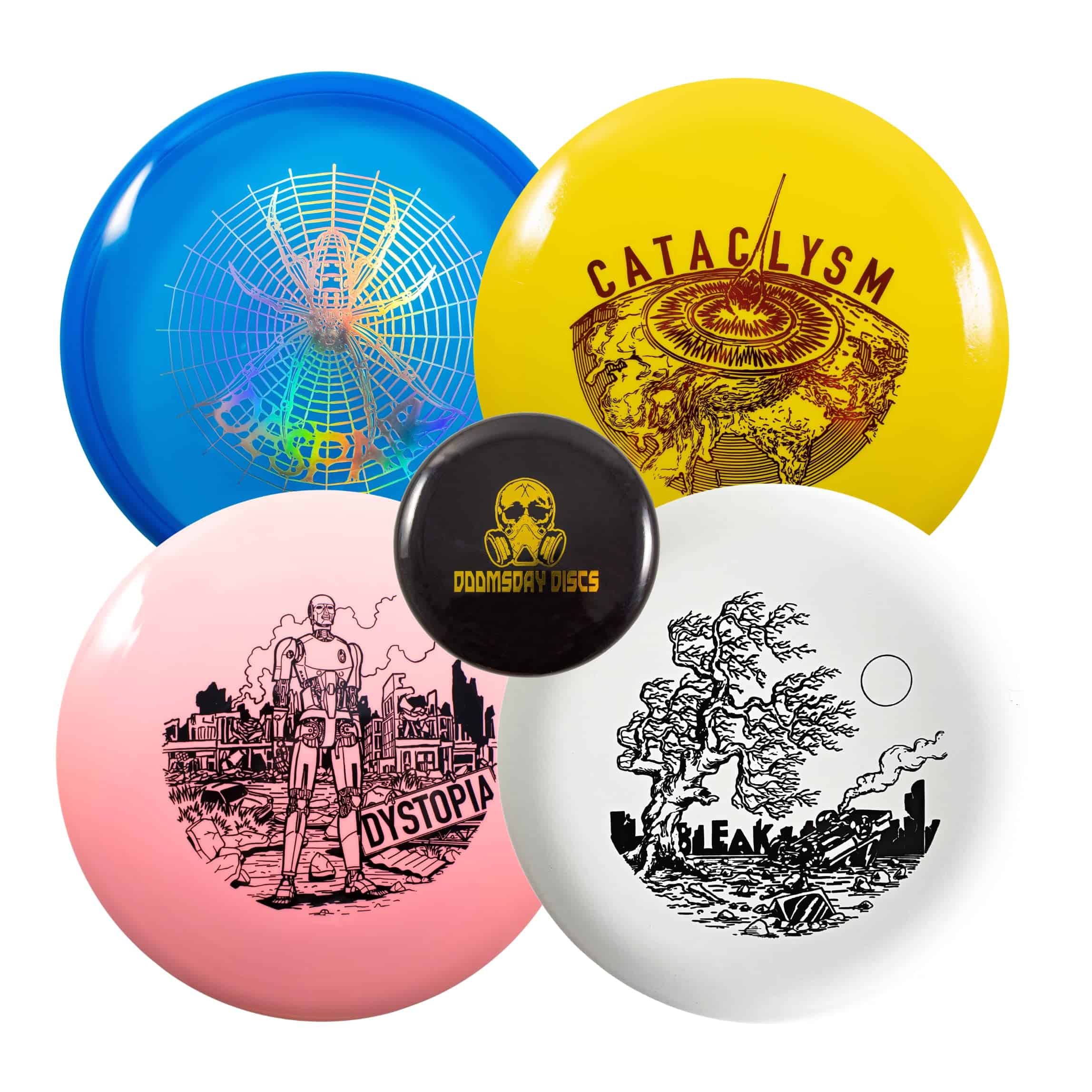 Set de Disco Disc Golf preppers del día del juicio final |