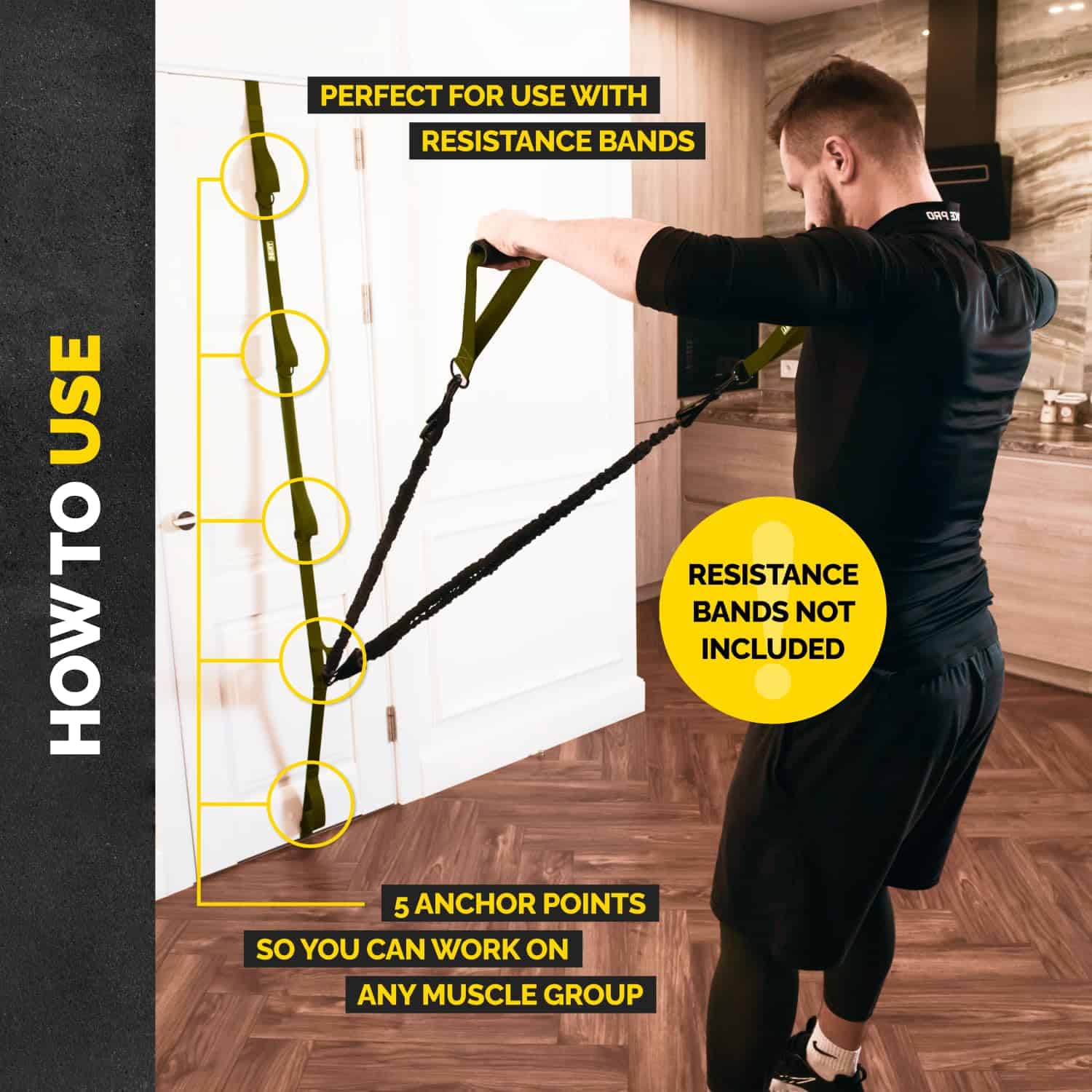 Anclaje de Banda de Resistencia Ajustable Tribe Lifting - 5 - Imagen 3