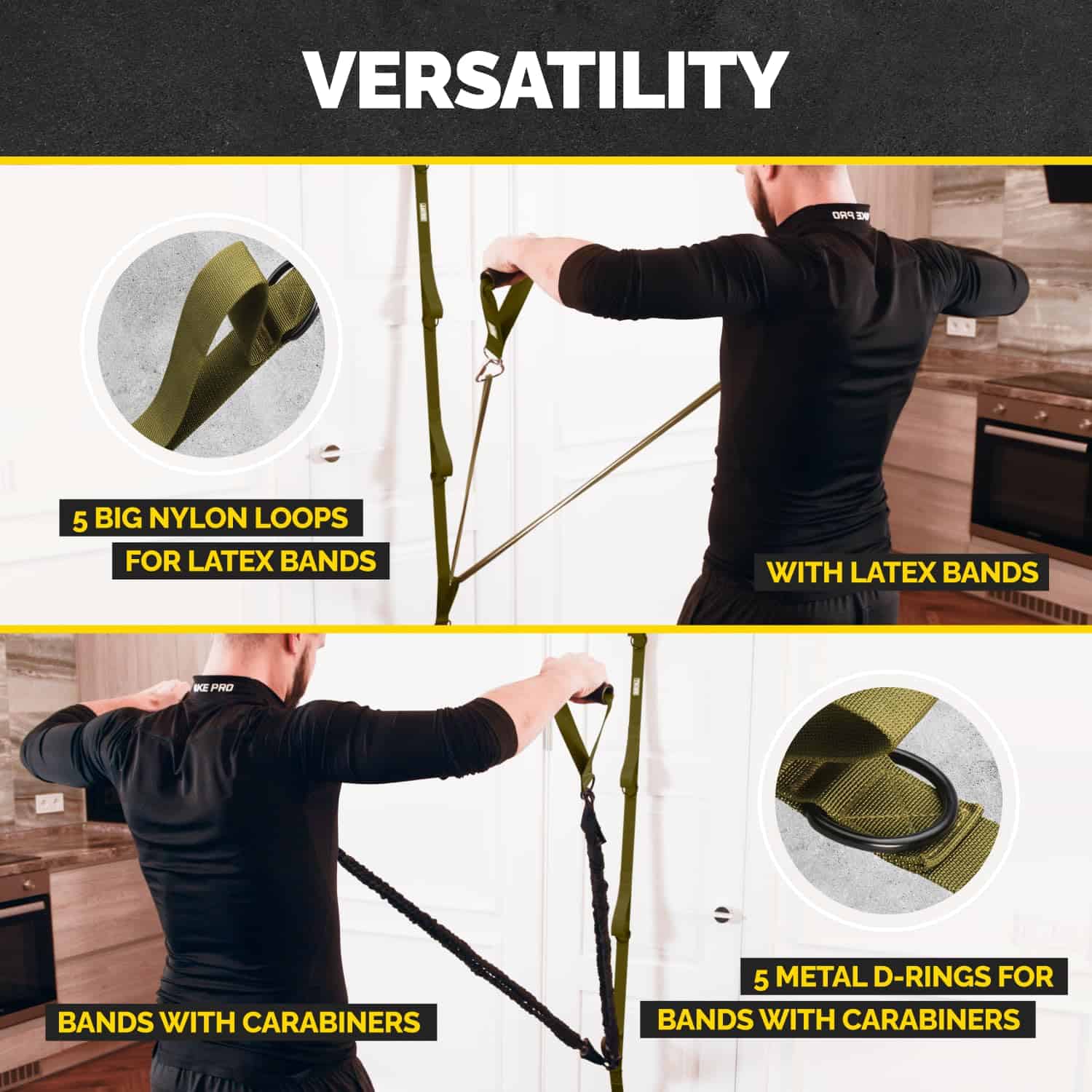 Anclaje de Banda de Resistencia Ajustable Tribe Lifting - 5 - Imagen 6