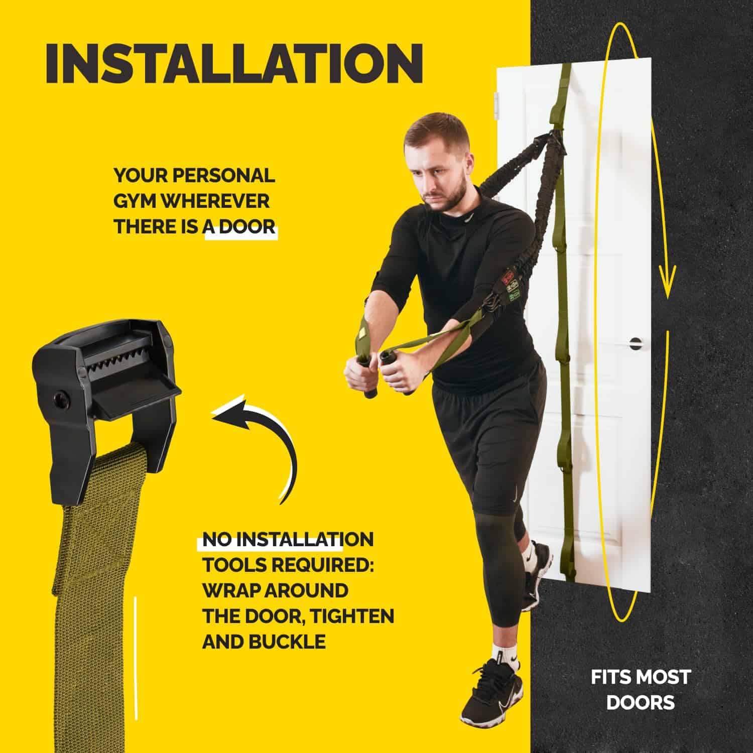 Anclaje de Banda de Resistencia Ajustable Tribe Lifting - 5 - Imagen 7