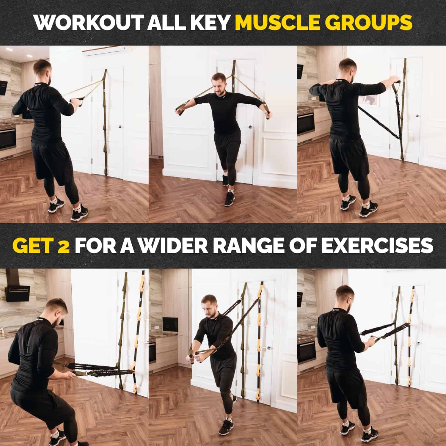 Anclaje de Banda de Resistencia Ajustable Tribe Lifting - 5 - Imagen 8