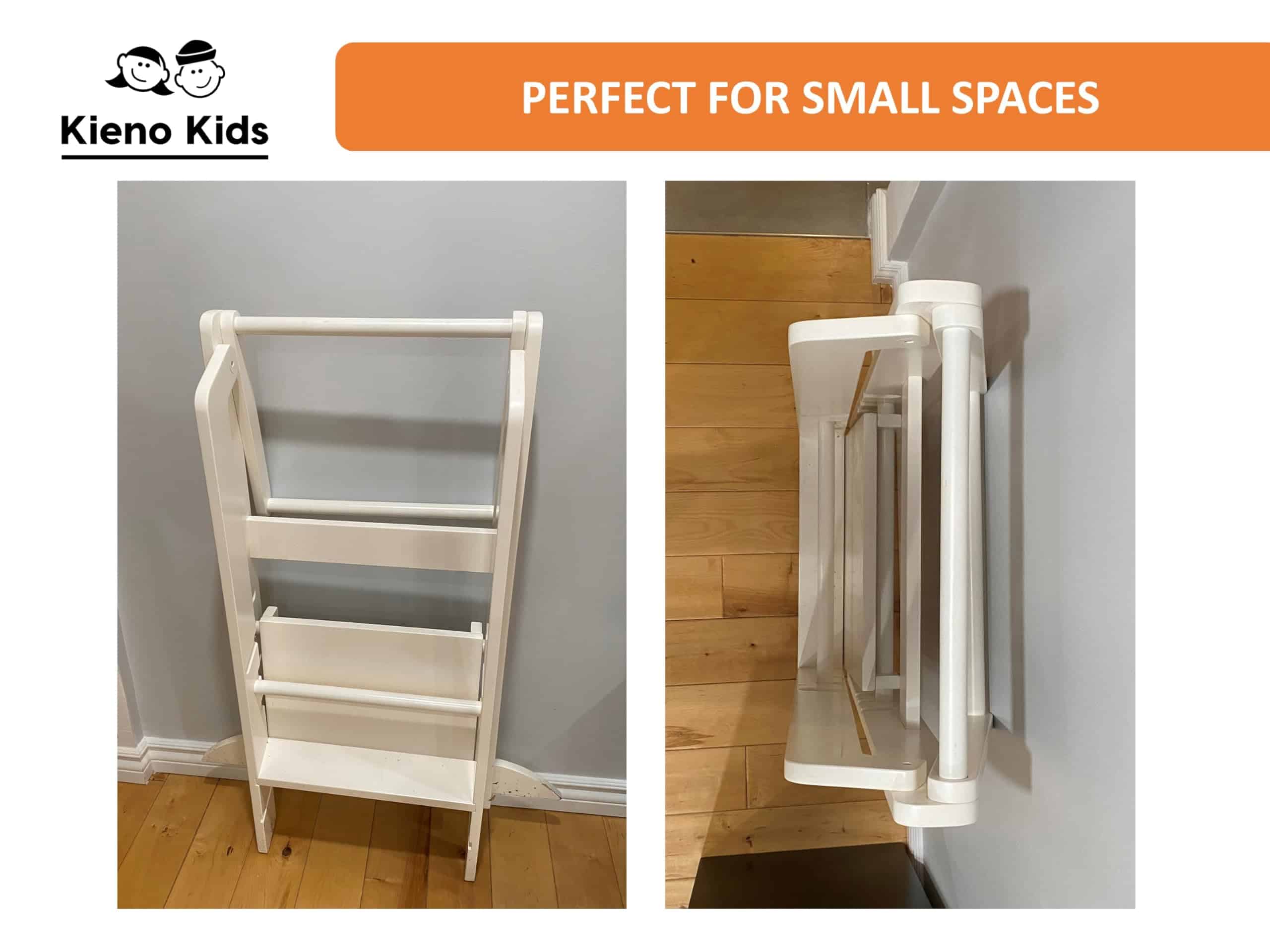 Taburete de Cocina Plegable para Niños - Torre Plegable - Imagen 7