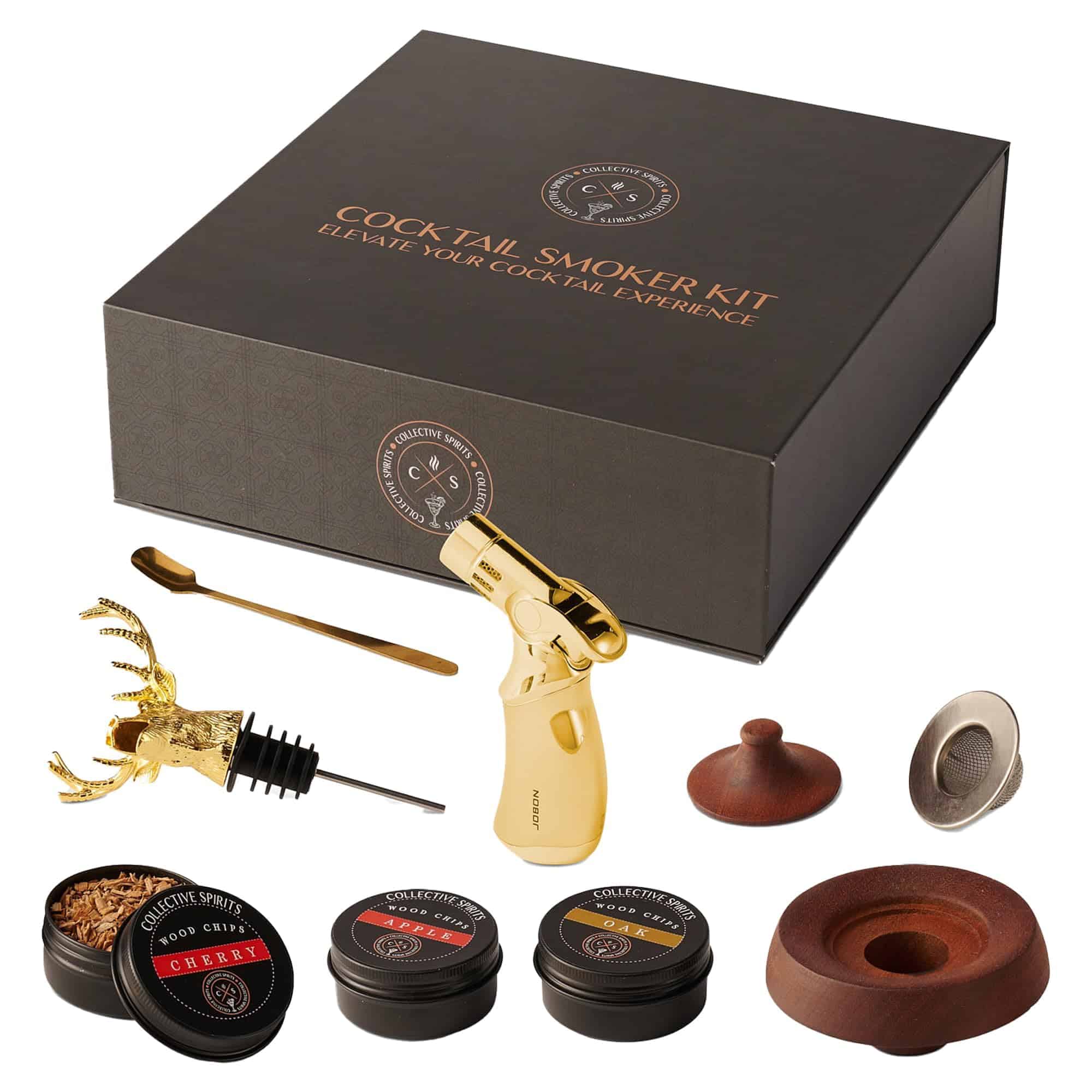 Kit de Fumador de Cócteles Collective Spirits con
