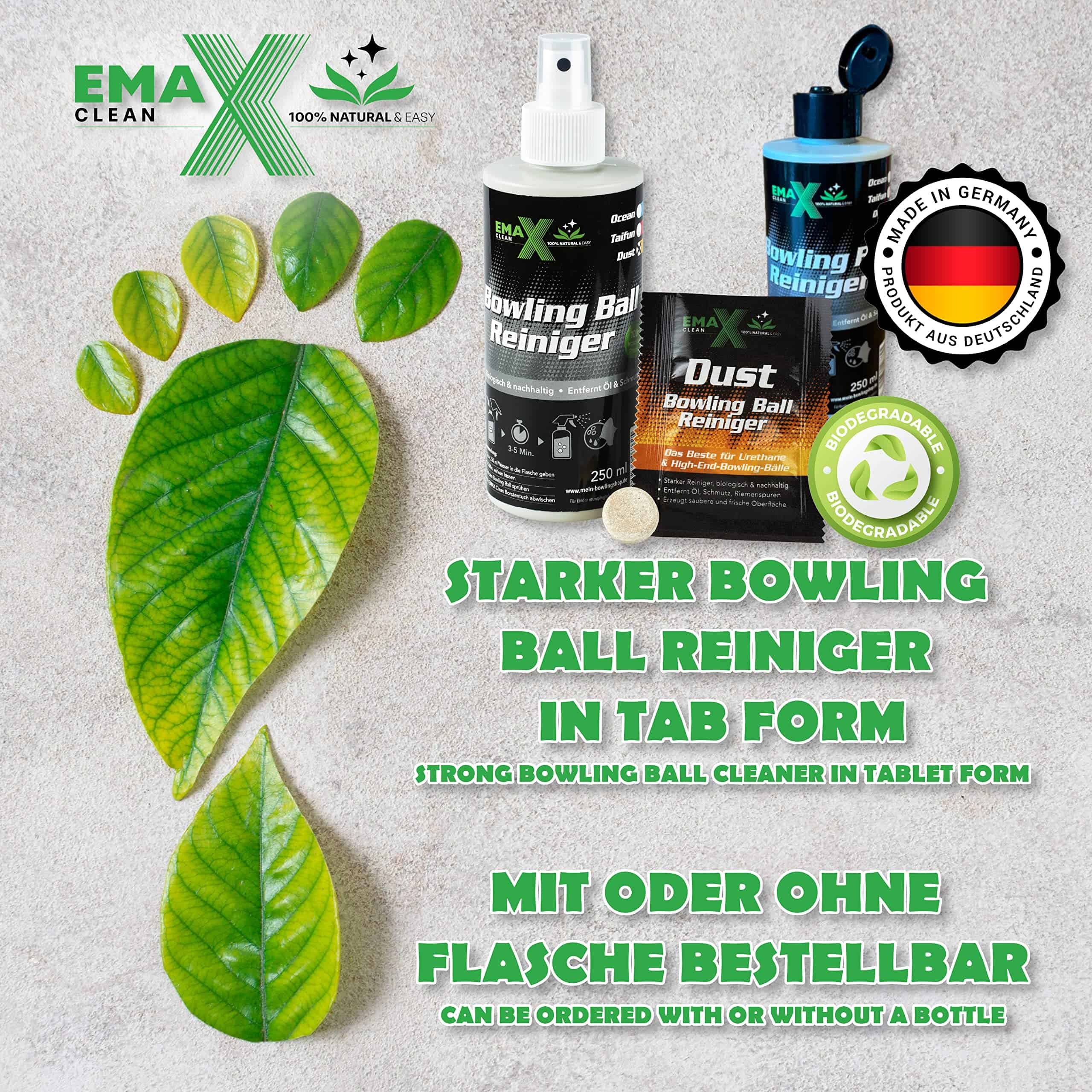 EMAX CLEAN Dust | Limpiador de Bolas de Bolos | Agente de - Imagen 4