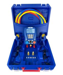 Juego de manómetros digitales Hiatsu HVAC con medidores de