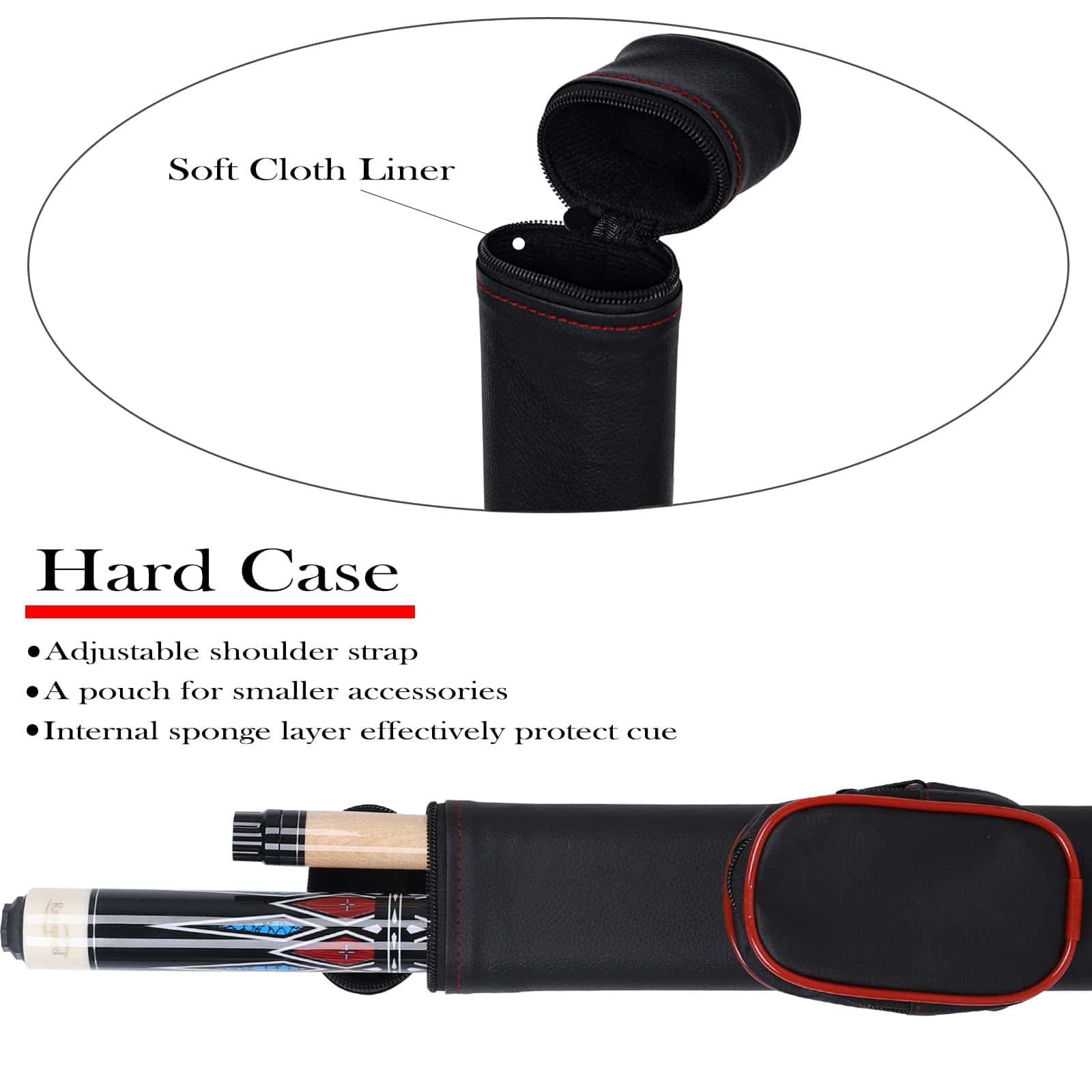 Palillo de Billar Ray Speed con Estuche Rígido de Arce - Imagen 7