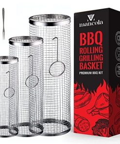 Cesta de Barbecue de Red de Rollo para Parrilla, Cesta de