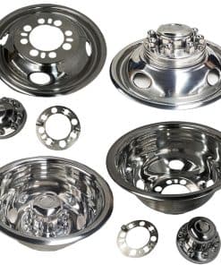 Kucaruce 4pc 16 pulgadas Pulido Acero Inoxidable Rueda