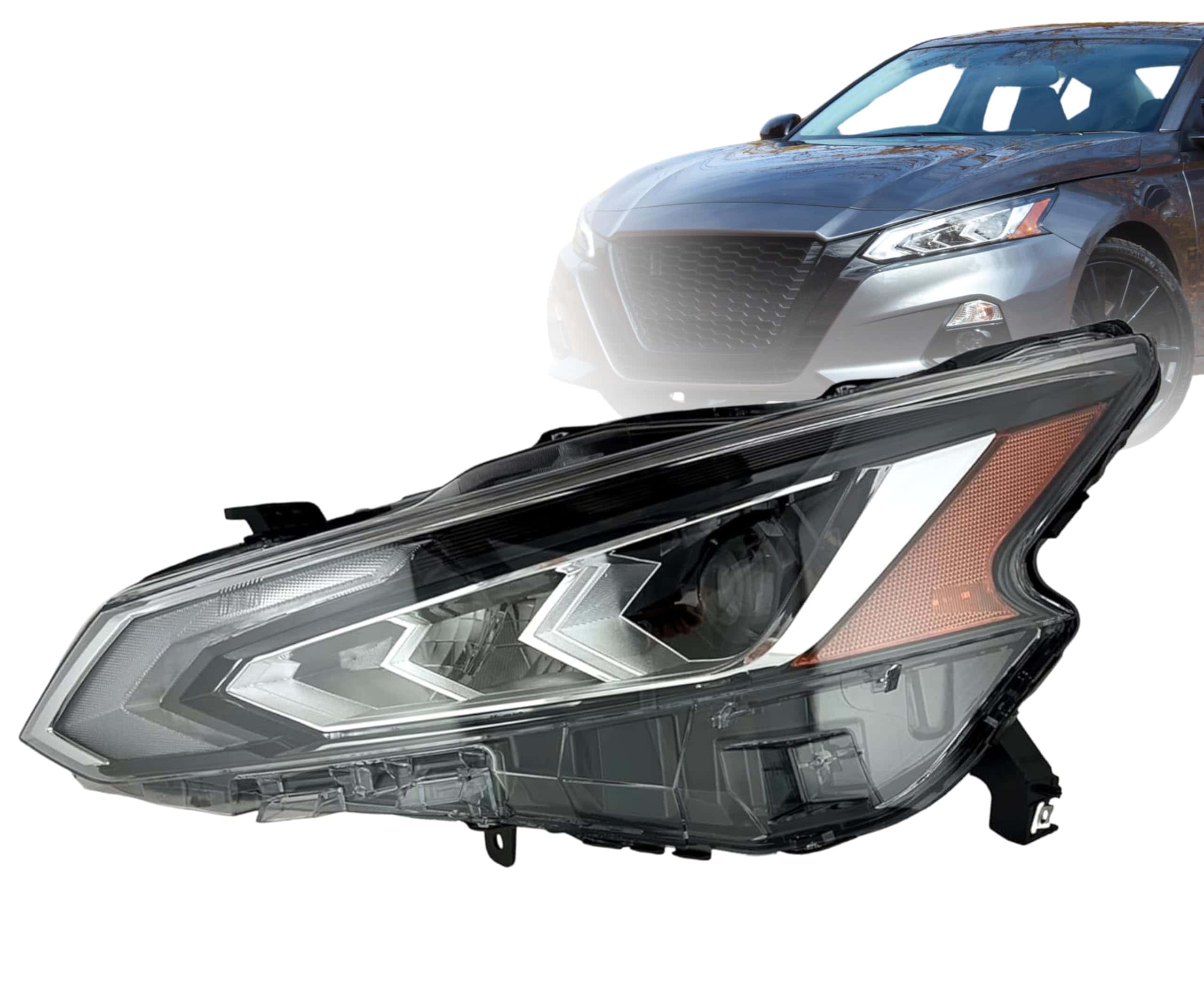 Faros delanteros ALLIGATOR AUTO LIGHTS -Blanco