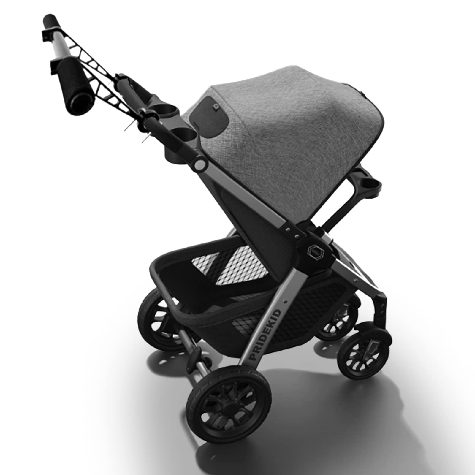 Barra de extensión para manillar de cochecito, Pasea con - Imagen 3