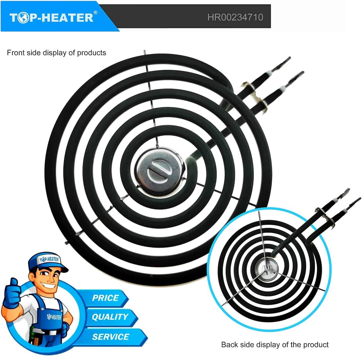 Quemador de estufa 234710(WB30M1) 6� Quemador de cocina - Imagen 4