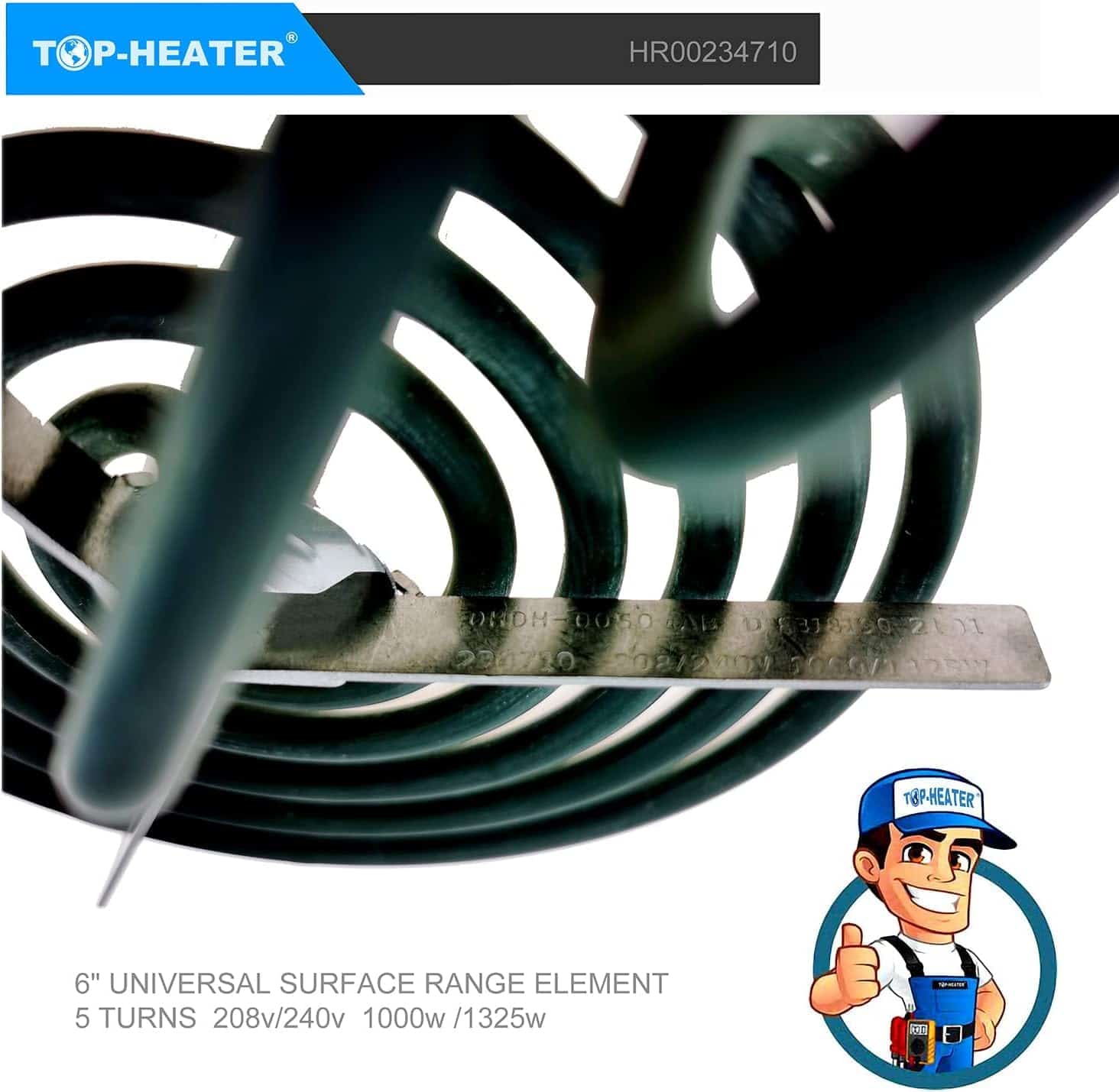 Quemador de estufa 234710(WB30M1) 6� Quemador de cocina - Imagen 8