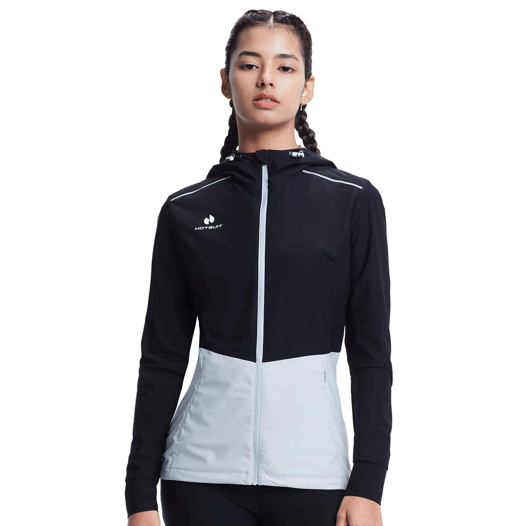 Traje de Sauna HOTSUIT para Mujeres -Negro, XL - Imagen 6