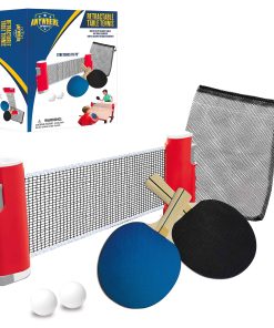 Conjunto de Tenis de Mesa Retractil Nature Bound, Portátil