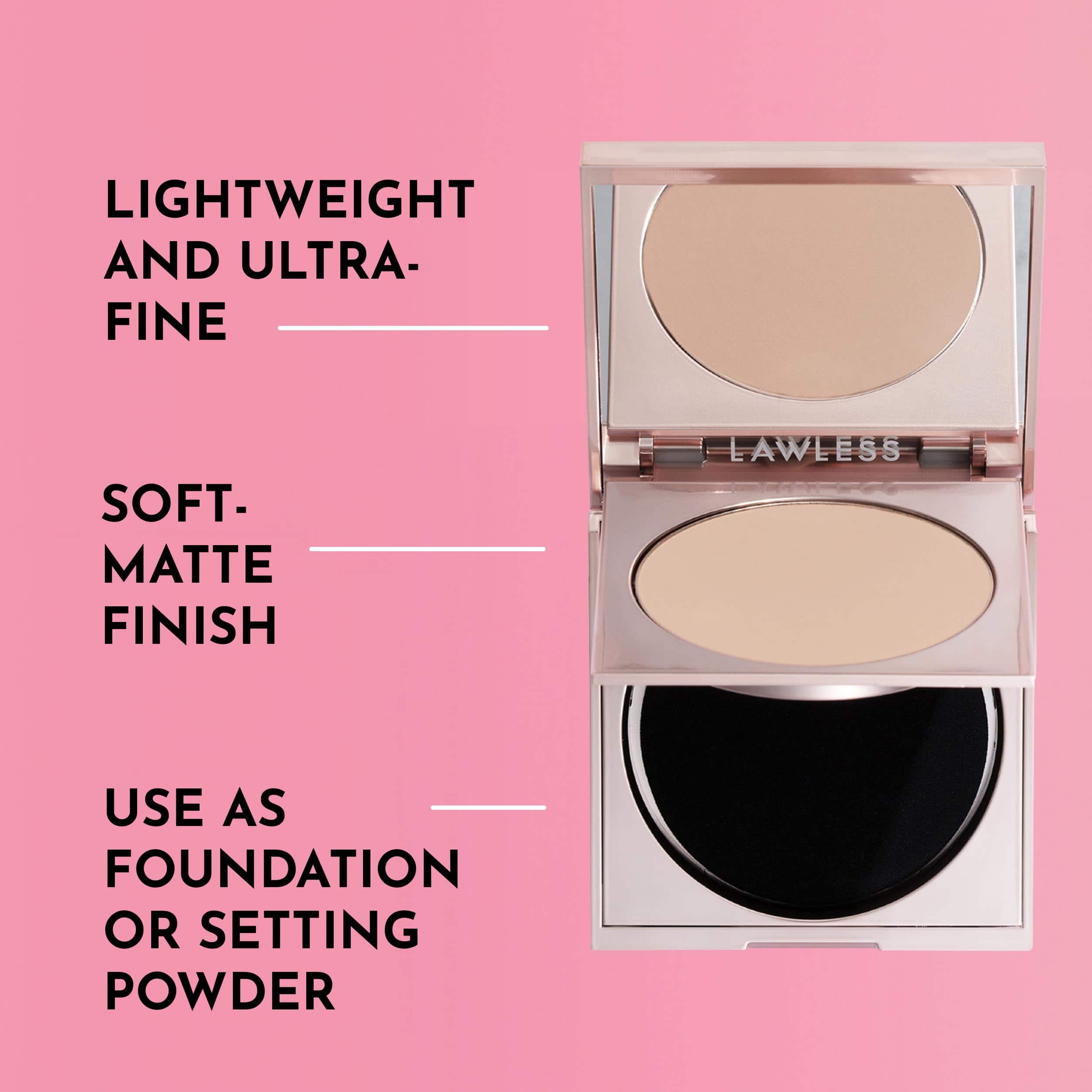 Polvo perfeccionador sin talco de Lawless - Justo - - Imagen 4