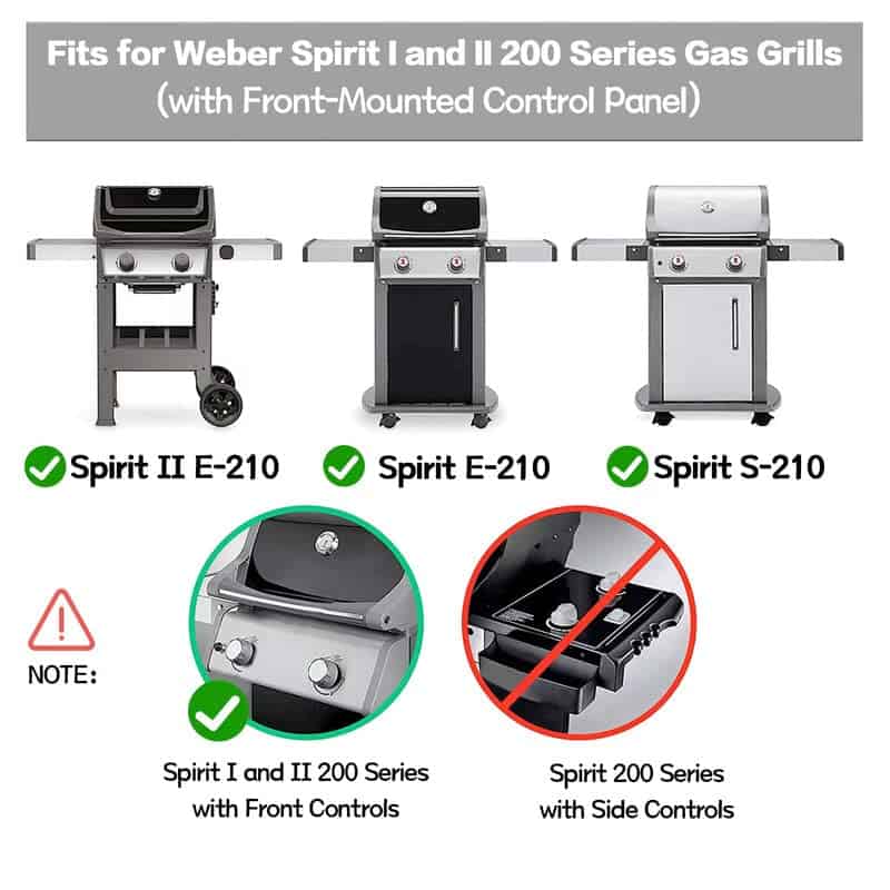 Barras Flavorizer de Repuesto para Parrilla Weber Spirit 2 - Imagen 6