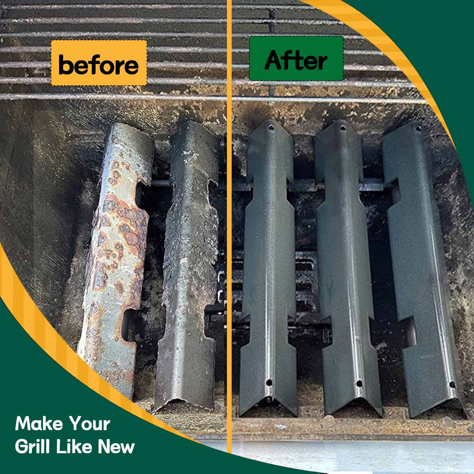 7636 Barras Flavorizer para Weber Spirit II y I, Piezas de - Imagen 5