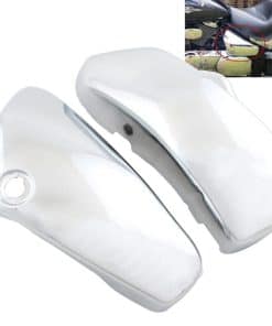 Cubierta de protección de la batería lateral plateada