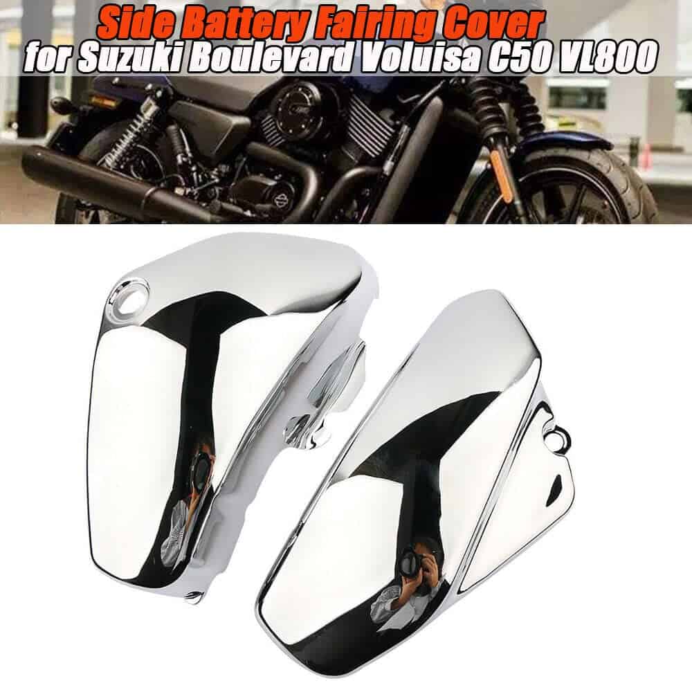 Cubierta de protección de la batería lateral plateada - Imagen 4