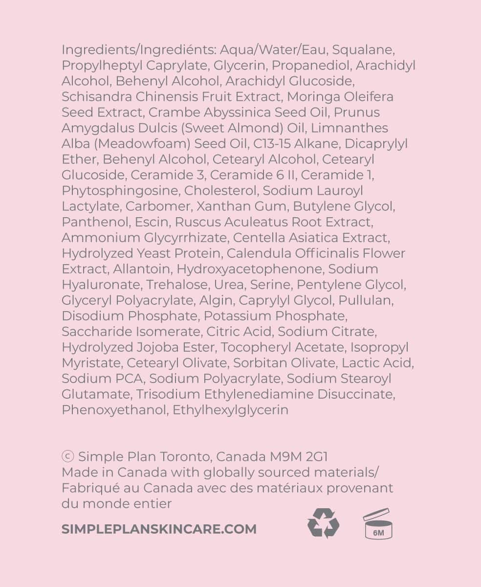 Crema Hidratante Avanzada SIMPLE PLAN - Ácido Hialurónico y - Imagen 6