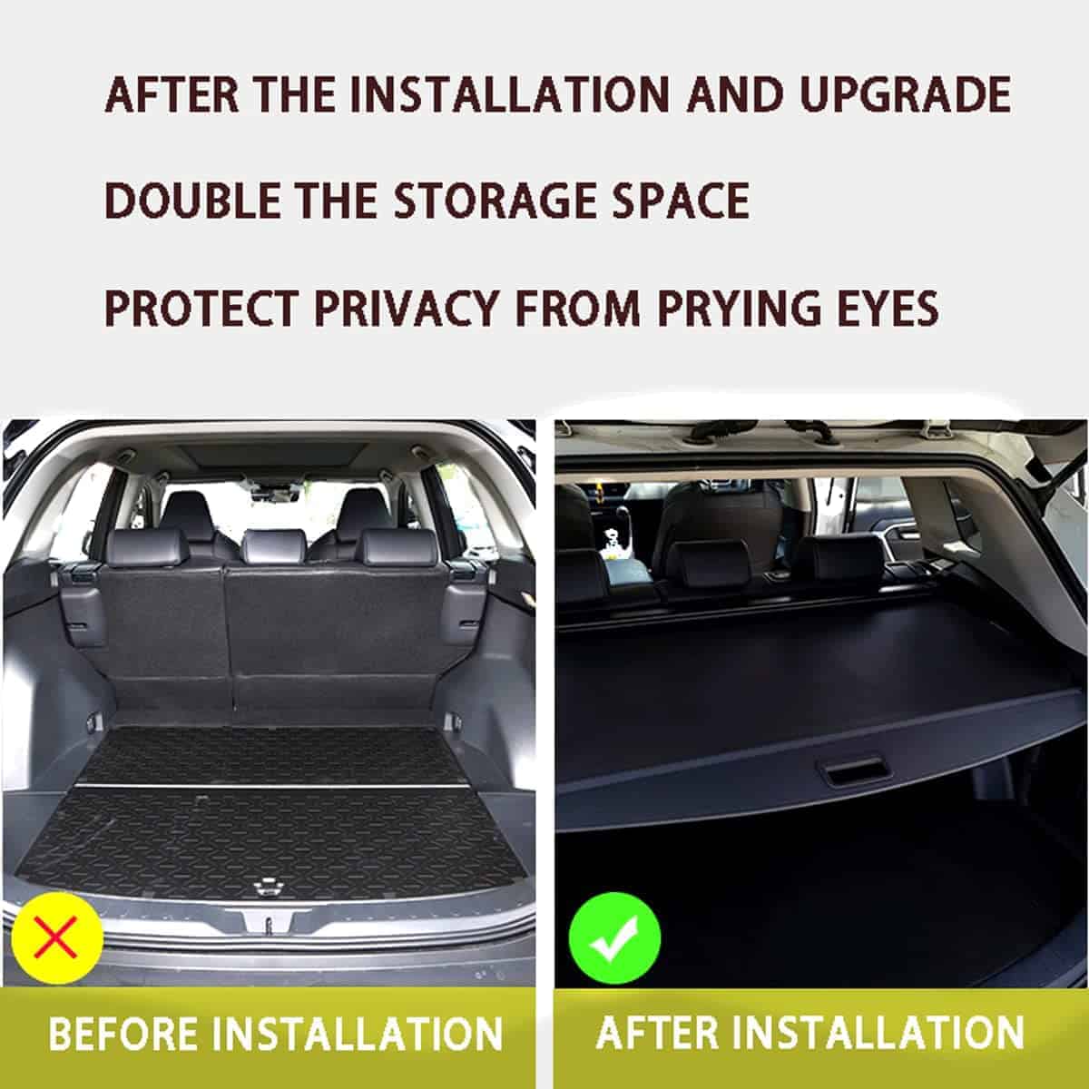 Cubierta de carga compatible con Mercedes-Benz GLC - Imagen 9