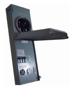 Caja de Superficie con Medidor GFCI de 50/30/20 amperios