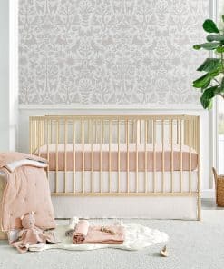 Levtex Baby - Juego de cama para cuna de muselina de nubes
