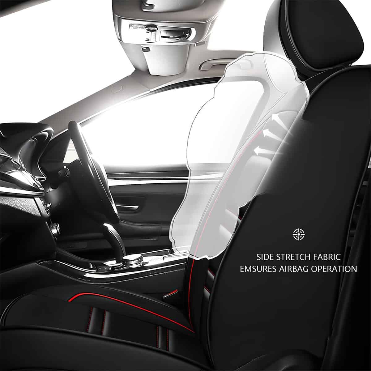 PACKMACH Fundas de Asiento para Nissan Armada 2004-2023, - Imagen 4