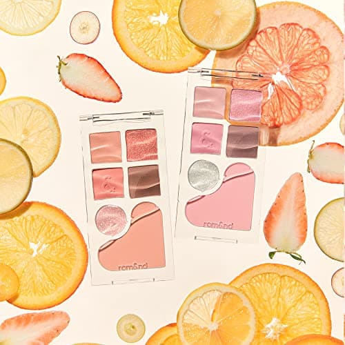 Paleta de sombras rom&nd Bare Layer 01 Apricot Mood - Imagen 5