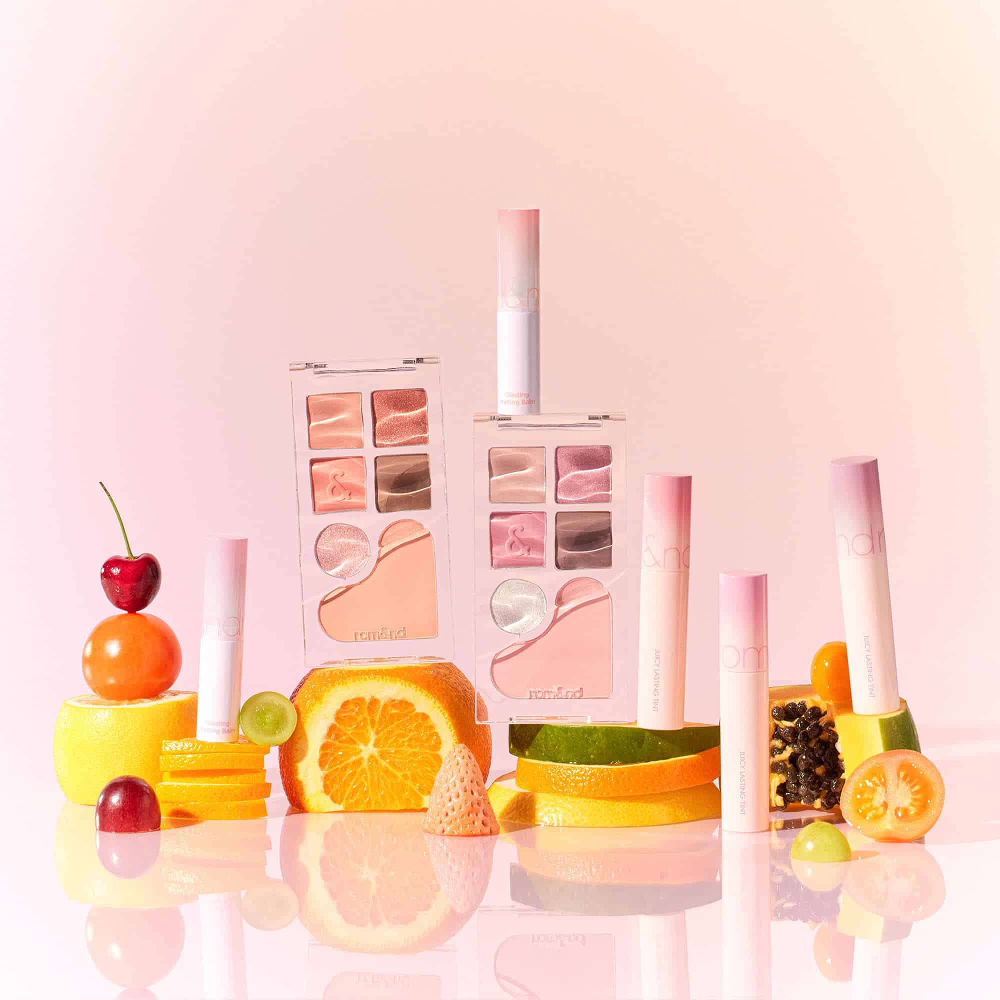 Paleta de sombras rom&nd Bare Layer 01 Apricot Mood - Imagen 6