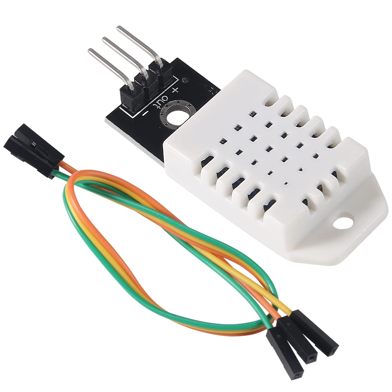 AEDIKO 6pcs Sensor de Temperatura y Humedad Digital DHT22 - Imagen 5