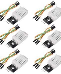 AEDIKO 6pcs Sensor de Temperatura y Humedad Digital DHT22