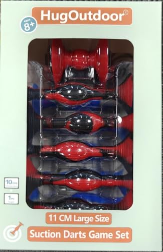 Set de 10 Dardos de Ventosa de Colores (Tamaño Grande de - Imagen 8