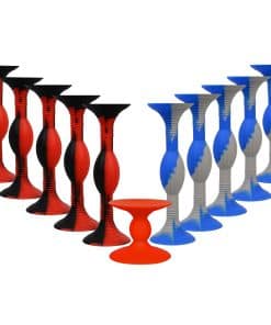 Set de 10 Dardos de Ventosa de Colores (Tamaño Grande de