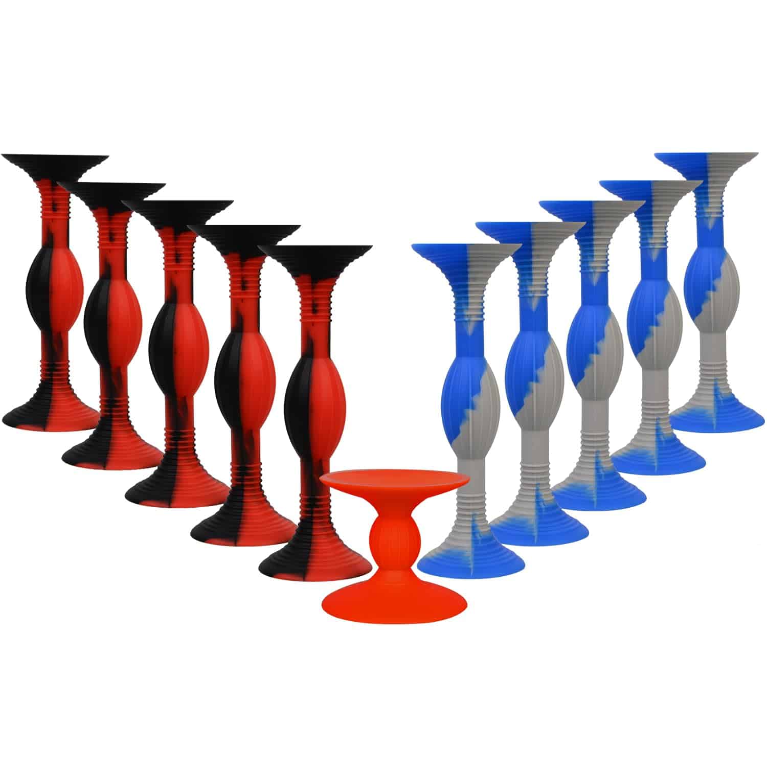 Set de 10 Dardos de Ventosa de Colores (Tamaño Grande de