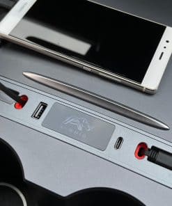 Hub USB para Tesla con Cargador Retráctil para Tesla Model