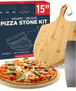 Juego de Piedra para Pizza Redonda de 15" de Culinary