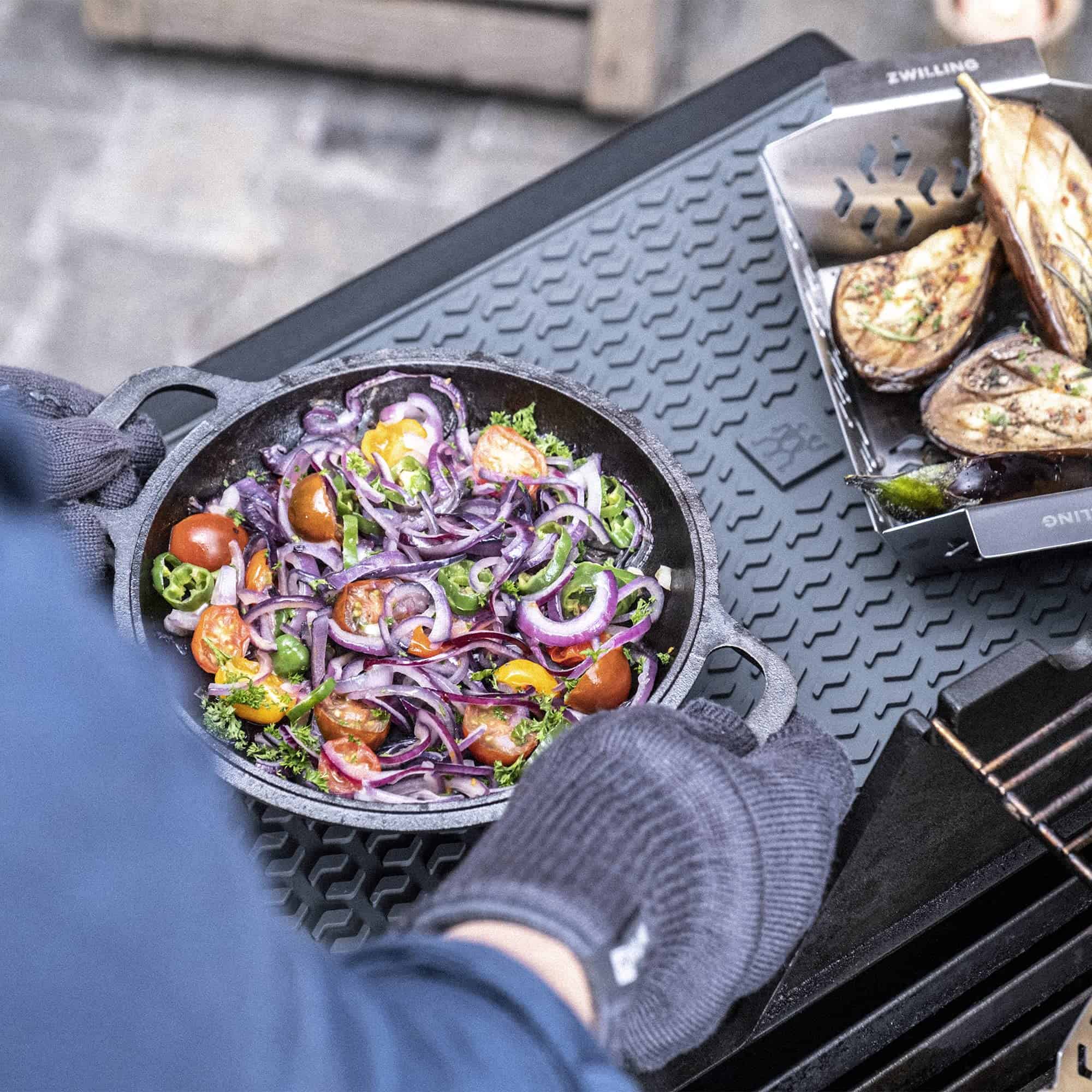 Tapete de Protección de Silicona ZWILLING BBQ+, Se enrolla - Imagen 6